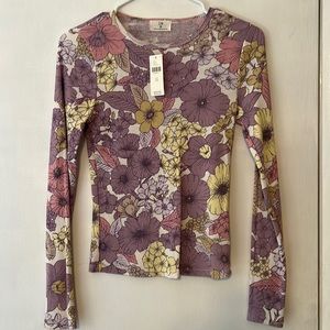 Anthropologie :: t.la long sleeve ribbed shirt